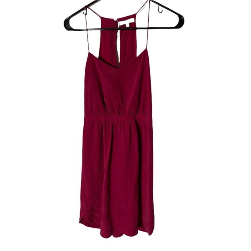 Madewell Silk lining Spaghetti Strap Summer Dress Size 0 - Picture 3 of 4